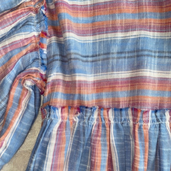 FREE PEOPLE Dress Flowy Oversized Mini Tunic Pockets - Picture 5 of 10